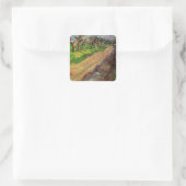 Sticker Carré Pollard Willows par Vincent van Gogh (Sac)