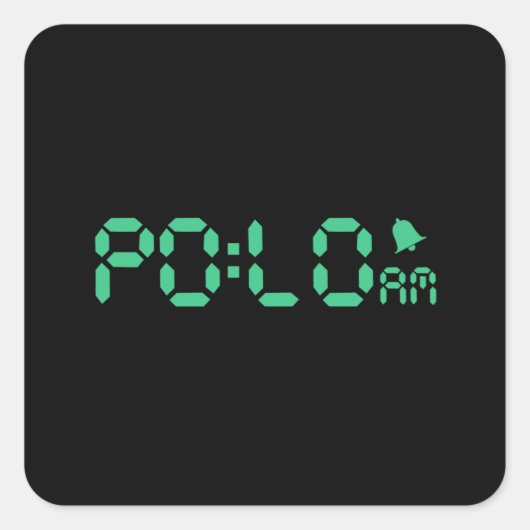 Sticker Carré Polo (Devant)