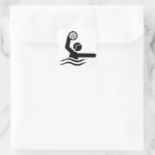 Sticker Carré Polo aquatique (Sac)