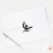 Sticker Carré Polo aquatique (Enveloppe)