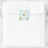 Sticker Carré Pom Pom Llama Rama - Toute Lotta Llama (Sac)