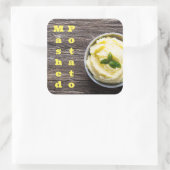 Sticker Carré Pomme de terre purée (Sac)