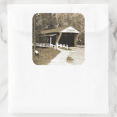 Sticker Carré Pont couvert (Sac)