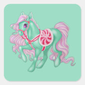 Sticker Carré Pony (Devant)