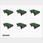 Sticker Carré Pool table (Feuille)