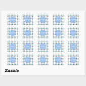 Sticker Carré Pop Ninja Throwing Star (Feuille)
