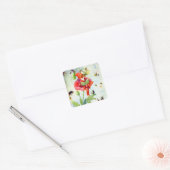 Sticker Carré Poppy Gnome (Enveloppe)