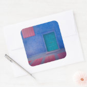 Sticker Carré Porte verte Jodhpur 2010 (Enveloppe)