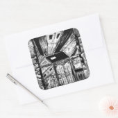 Sticker Carré Portes ouvertes (Enveloppe)