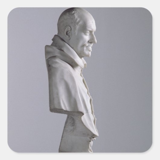 Sticker Carré Portrait d'Alessandro (Devant)