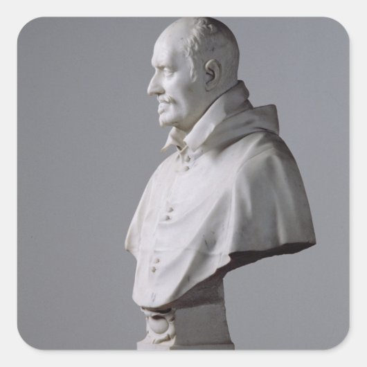 Sticker Carré Portrait d'Alessandro (Devant)