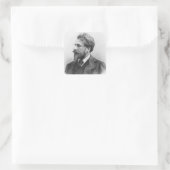 Sticker Carré Portrait d'Arthur Schnitzler (Sac)