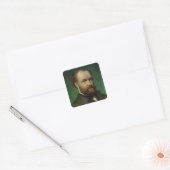 Sticker Carré Portrait de Charles Gounod (Enveloppe)