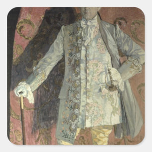 Sticker Carré Portrait de Dmitry Smirnov