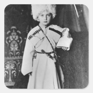 Sticker Carré Portrait de duc grand Nicholas Mikhailovich