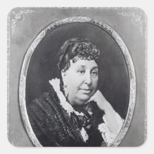 Sticker Carré Portrait de George Sand