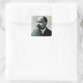 Sticker Carré Portrait de John Dube (Sac)