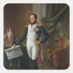 Sticker Carré Portrait de Joseph Bonaparte Roi d'Espagne