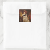 Sticker Carré Portrait de la reine Victoria (Sac)