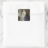 Sticker Carré Portrait de Lady Middleton, 1863 (Sac)