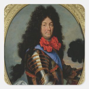 Sticker Carré Portrait de Louis XIV