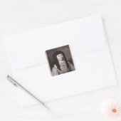 Sticker Carré Portrait de Louise de Marillac (Enveloppe)