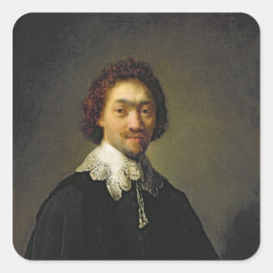 Sticker Carré Portrait de Maurits Huygens, 1632