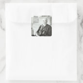 Sticker Carré Portrait de P. L. Sclater, (Sac)