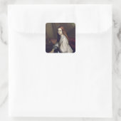 Sticker Carré Portrait de Pauline Ono (Sac)