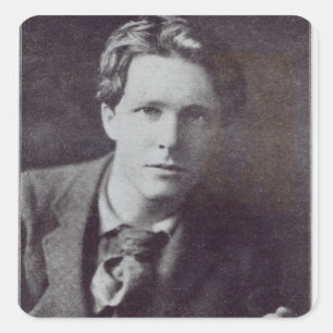 Sticker Carré Portrait de Rupert Brooke