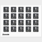 Sticker Carré Portrait de Sir Joseph Thomson (Feuille)