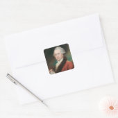 Sticker Carré Portrait de sir William Herschel c.1795 (Enveloppe)