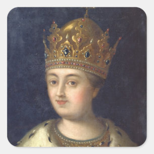 Sticker Carré Portrait du Régent Sophia, 1772