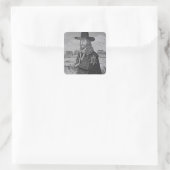 Sticker Carré Portrait du roi Charles Ier (Sac)