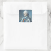 Sticker Carré Portrait du roi Louis XV 1748 (Sac)