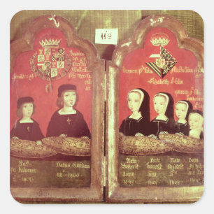 Sticker Carré Portraits