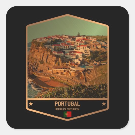 Sticker Carré Portugal (Devant)