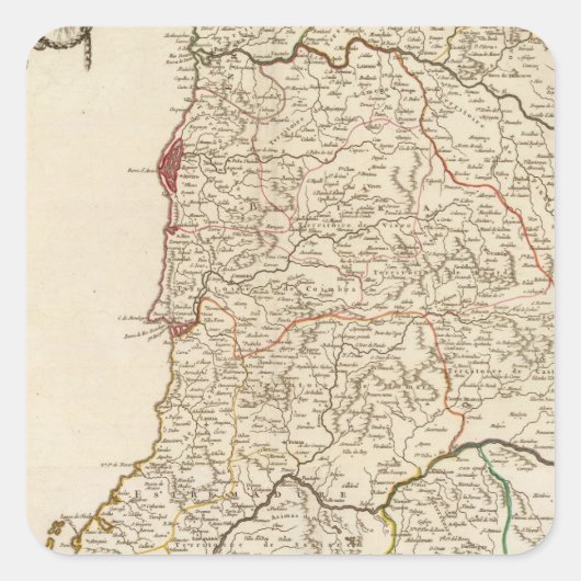 Sticker Carré Portugal (Devant)