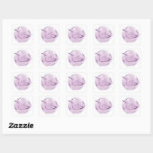 Sticker Carré Pose de Pilates (Feuille)