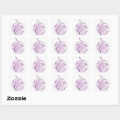 Sticker Carré Pose de Pilates (Feuille)