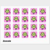 Sticker Carré Posh Pickle | Joli Blingup (Feuille)