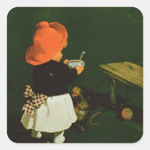 Sticker Carré Poster advertising for Kathreiner's Malt Coffee