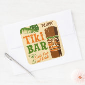 Sticker Carré Poster d'Aloha (Enveloppe)