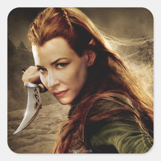 Sticker Carré Poster de caractères TAURIEL™ 1 (Devant)