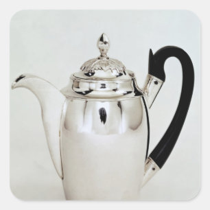 Sticker Carré Pot de chocolat, Léningrad, 1804