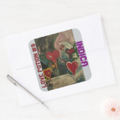 STICKER CARRÉ POTION D'AMOUR #9 INDICA (Enveloppe)