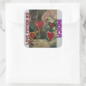 STICKER CARRÉ POTION D'AMOUR #9 INDICA (Sac)