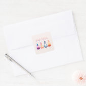 Sticker Carré Potion Pastel (Enveloppe)