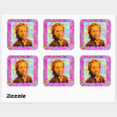 Sticker Carré poupée (Feuille)