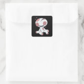 Sticker Carré Poupée vaudou (Sac)